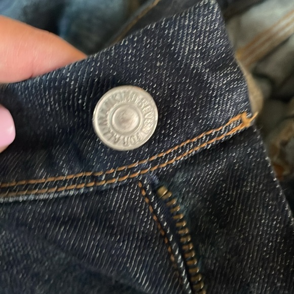 7 For All Mankind Flynt Jeans Boot Cut Dark Wash Denim Size 31 - Picture 8 of 16